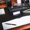 Classic Black Leather Business Card Holder Classic Black Leather Business Card Holder