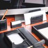 Classic Black Leather Business Card Holder Classic Black Leather Business Card Holder