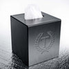 Black Leather Tissue Box Cover Black Leather Tissue Box Cover