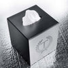 Black Leather Tissue Box Cover Black Leather Tissue Box Cover