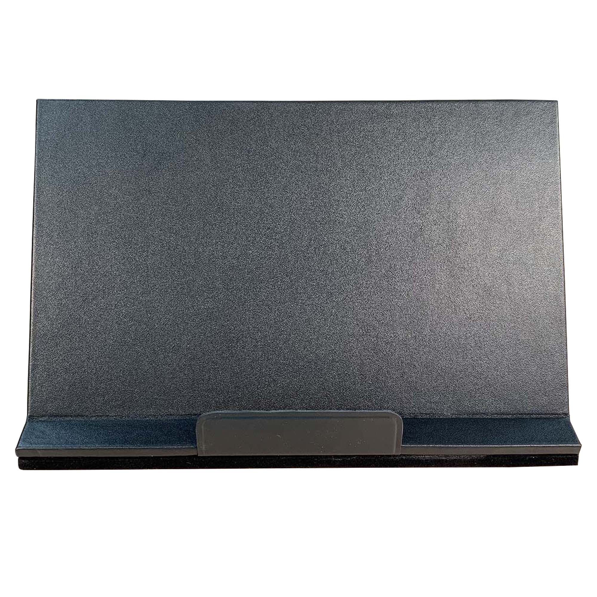 Classic Black Leather Tablet Stand Classic Black Leather Tablet Stand