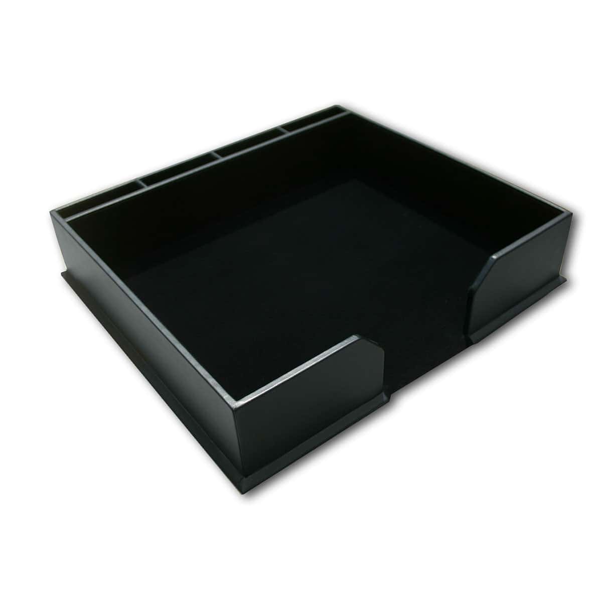 Black Leatherette 17 x 14 Conference Pad & Coaster Holder Black Leatherette 17 x 14 Conference Pad & Coaster Holder