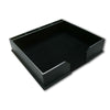 Black Leatherette 17 x 14 Conference Pad & Coaster Holder Black Leatherette 17 x 14 Conference Pad & Coaster Holder