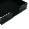 Black Leatherette 17 x 14 Conference Pad & Coaster Holder Black Leatherette 17 x 14 Conference Pad & Coaster Holder