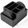 Black Glass Tray Black Glass Tray
