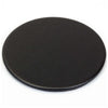 Classic Black Leather Coaster, Round Classic Black Leather Coaster, Round