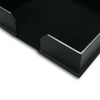 Black Leather 17 x 14 Conference Pad & Coaster Holder Black Leather 17 x 14 Conference Pad & Coaster Holder