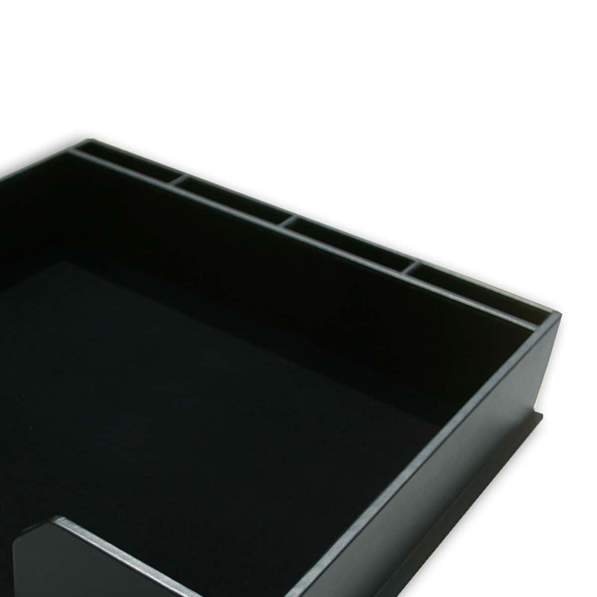 Black Leather 17 x 14 Conference Pad & Coaster Holder Black Leather 17 x 14 Conference Pad & Coaster Holder