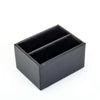 Black Leatherette 10pc Coaster Holder Black Leatherette 10pc Coaster Holder