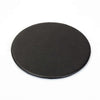 Black Leatherette Round Coaster w/ Thin Metal Core Black Leatherette Round Coaster w/ Thin Metal Core