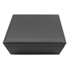 Black Leatherette Lidded Box Black Leatherette Lidded Box