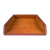 Saddle Brown Leather Letter Tray Saddle Brown Leather Letter Tray