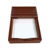Rustic (Sienna) Brown Leather Memo Holder Rustic (Sienna) Brown Leather Memo Holder