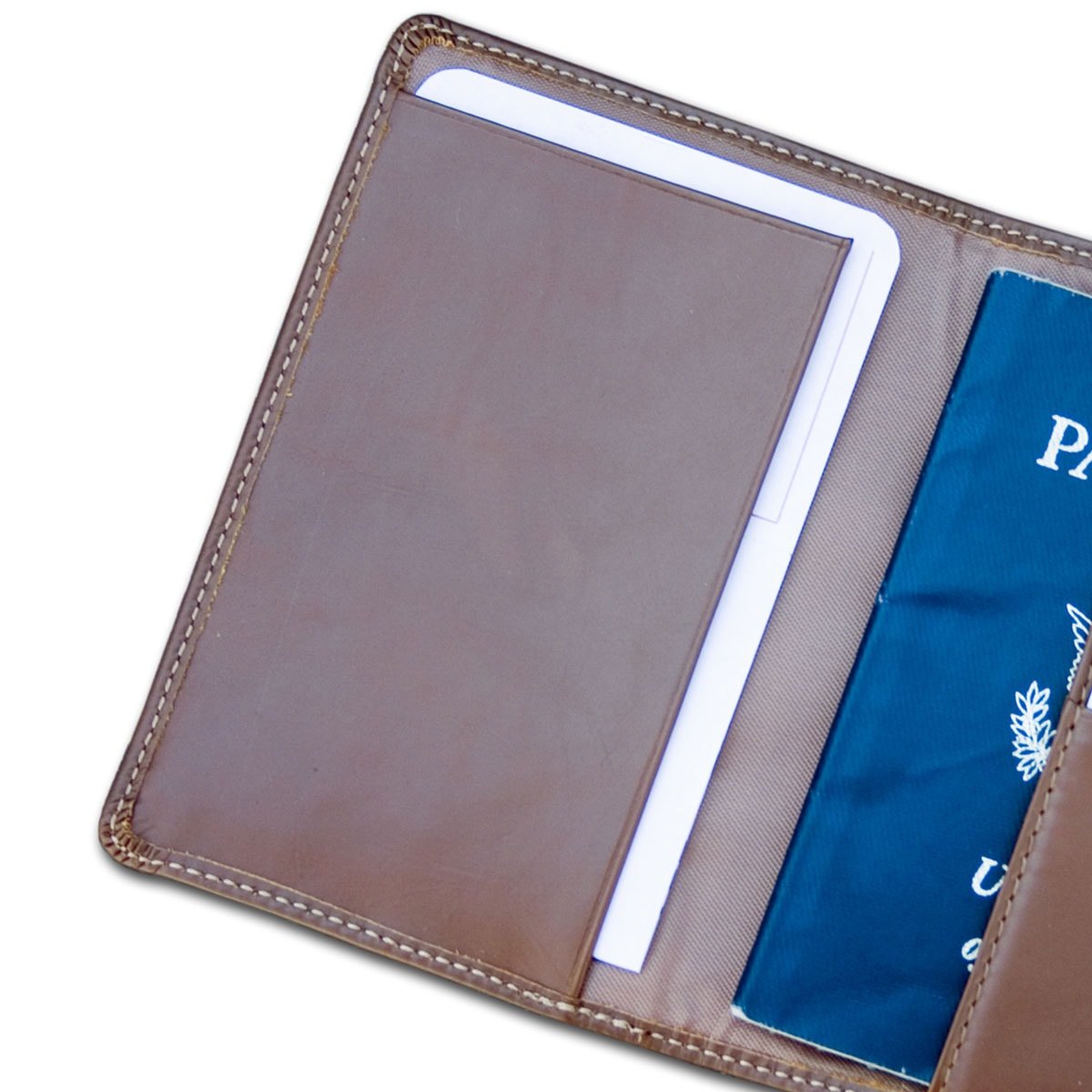 Sienna (Rustic) Brown Leather Passport Holder Sienna (Rustic) Brown Leather Passport Holder