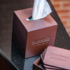 Chocolate Brown Leatherette Tissue Box Cover Chocolate Brown Leatherette Tissue Box Cover