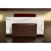 Chocolate Brown Leather Letter Holder Chocolate Brown Leather Letter Holder