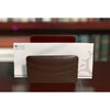 Chocolate Brown Leather Letter Holder Chocolate Brown Leather Letter Holder