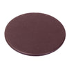 Chocolate Brown Leatherette Coaster, Round Chocolate Brown Leatherette Coaster, Round