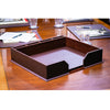 Chocolate Brown Leatherette Conference Pad Holder, 17 x 14 Pads Chocolate Brown Leatherette Conference Pad Holder, 17 x 14 Pads