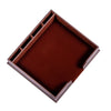 Chocolate Brown Leatherette Conference Pad Holder, 17 x 14 Pads Chocolate Brown Leatherette Conference Pad Holder, 17 x 14 Pads