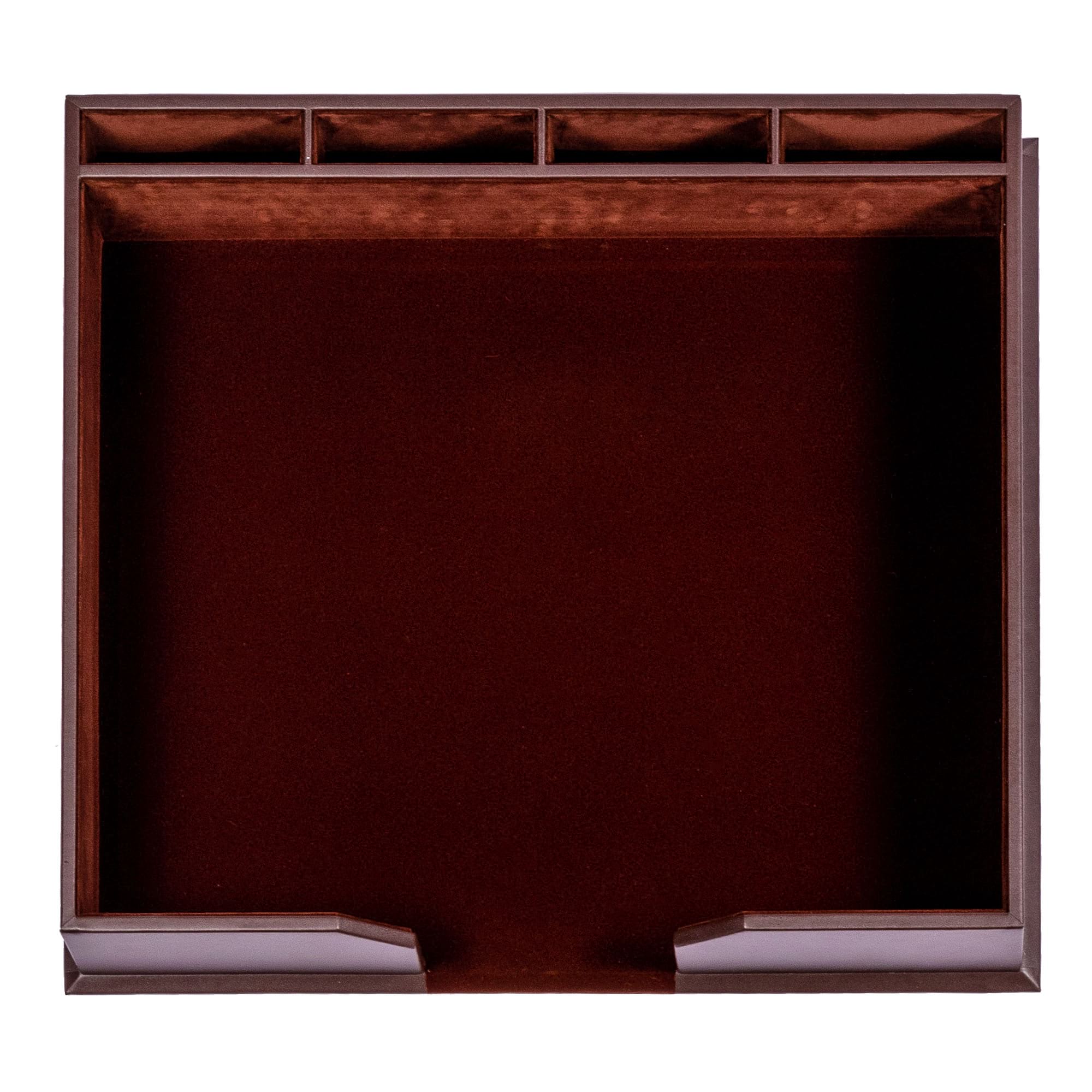 Chocolate Brown Leather 17 x 14 Conference Pad & Coaster Holder Chocolate Brown Leather 17 x 14 Conference Pad & Coaster Holder