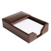 Dark Brown Bonded Leather 4 x 6 Memo Holder Dark Brown Bonded Leather 4 x 6 Memo Holder