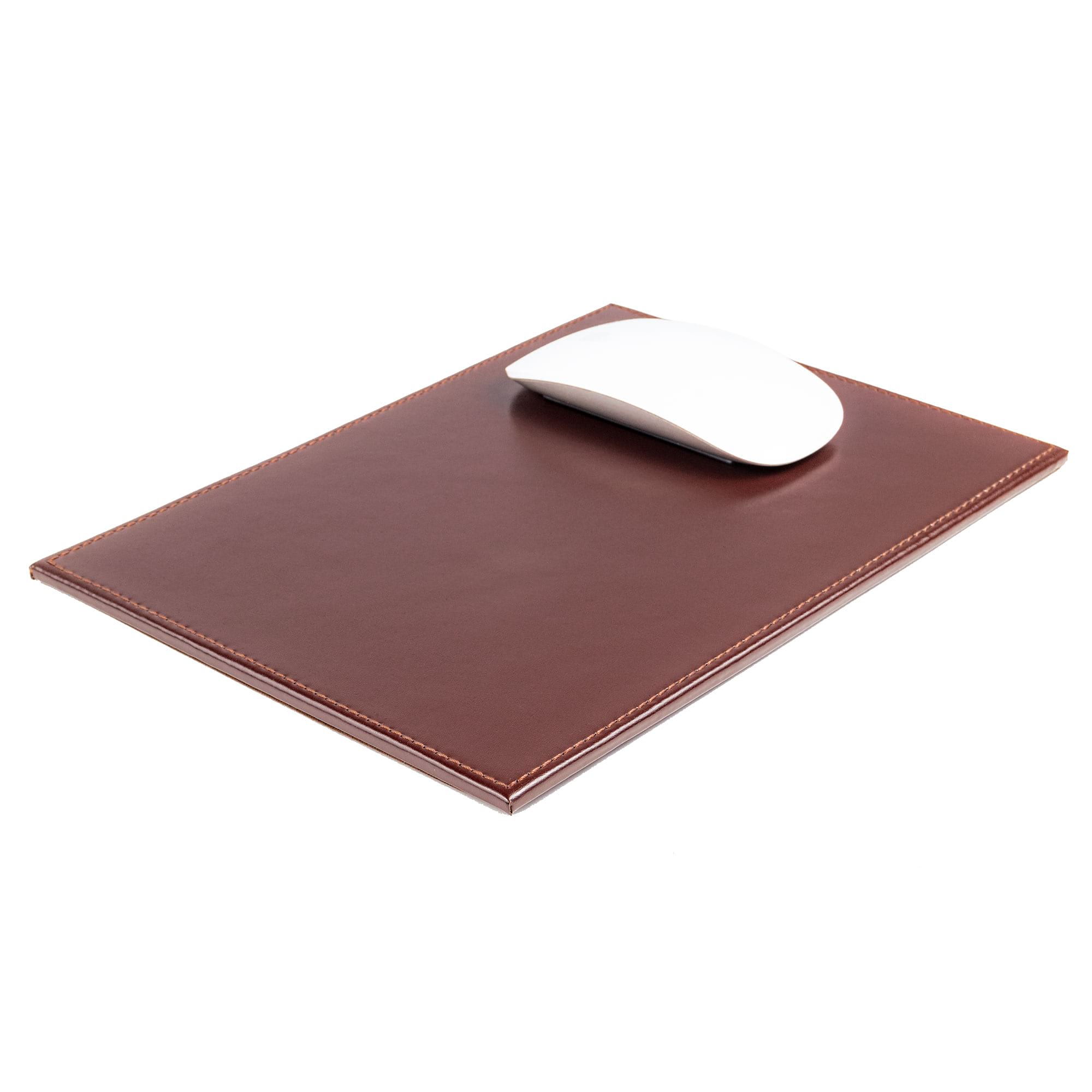 Dark Brown Bonded Leather Mouse Pad Dark Brown Bonded Leather Mouse Pad