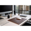 Dark Brown Bonded Leather Mouse Pad Dark Brown Bonded Leather Mouse Pad
