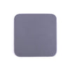 Gray Leatherette 10 Square Coaster Set w/ Holder Gray Leatherette 10 Square Coaster Set w/ Holder