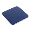 Navy Blue Leather 4 Square Coaster Set w/ Holder Navy Blue Leather 4 Square Coaster Set w/ Holder