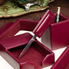 Burgundy Bonded Leather Letter Opener Burgundy Bonded Leather Letter Opener