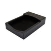 Protacini Black Italian Crocodile Leather 4 x 6 Memo Holder Protacini Black Italian Crocodile Leather 4 x 6 Memo Holder
