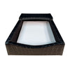 Protacini Black Italian Crocodile Leather 4 x 6 Memo Holder Protacini Black Italian Crocodile Leather 4 x 6 Memo Holder