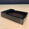 Protacini Black Italian Crocodile Leather 4 x 6 Memo Holder Protacini Black Italian Crocodile Leather 4 x 6 Memo Holder