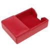 Red Bonded Leather Memo Holder Red Bonded Leather Memo Holder