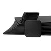 10 Seat Black Leatherette Conference Room Set w/ Square Coasters 10 Seat Black Leatherette Conference Room Set w/ Square Coasters