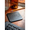 10 Seat Black Leatherette Conference Room Set w/ Square Coasters 10 Seat Black Leatherette Conference Room Set w/ Square Coasters