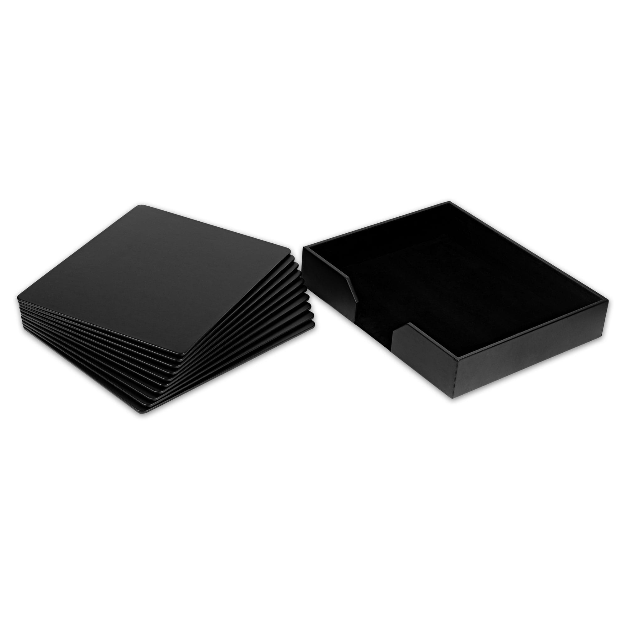 10 Seat Black Leatherette Conference Room Set, 17 x 14 Size Pads 10 Seat Black Leatherette Conference Room Set, 17 x 14 Size Pads