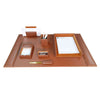 Rustic (Sienna) Brown Leather Desk Set, 7pc Rustic (Sienna) Brown Leather Desk Set, 7pc