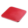 10 Seat Red Leather Conference Room Set w/ Square Coasters 10 Seat Red Leather Conference Room Set w/ Square Coasters