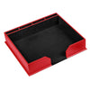 10 Seat Red Leather Conference Room Set w/ Square Coasters 10 Seat Red Leather Conference Room Set w/ Square Coasters