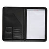 Classic Black Leather Legal Size Padfolio with Zipper Classic Black Leather Legal Size Padfolio with Zipper
