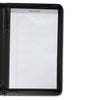 Classic Black Leather Legal Size Padfolio with Zipper Classic Black Leather Legal Size Padfolio with Zipper