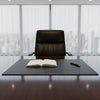 Black Leather Desk Pad w/out Rails, 38 x 24 Black Leather Desk Pad w/out Rails, 38 x 24