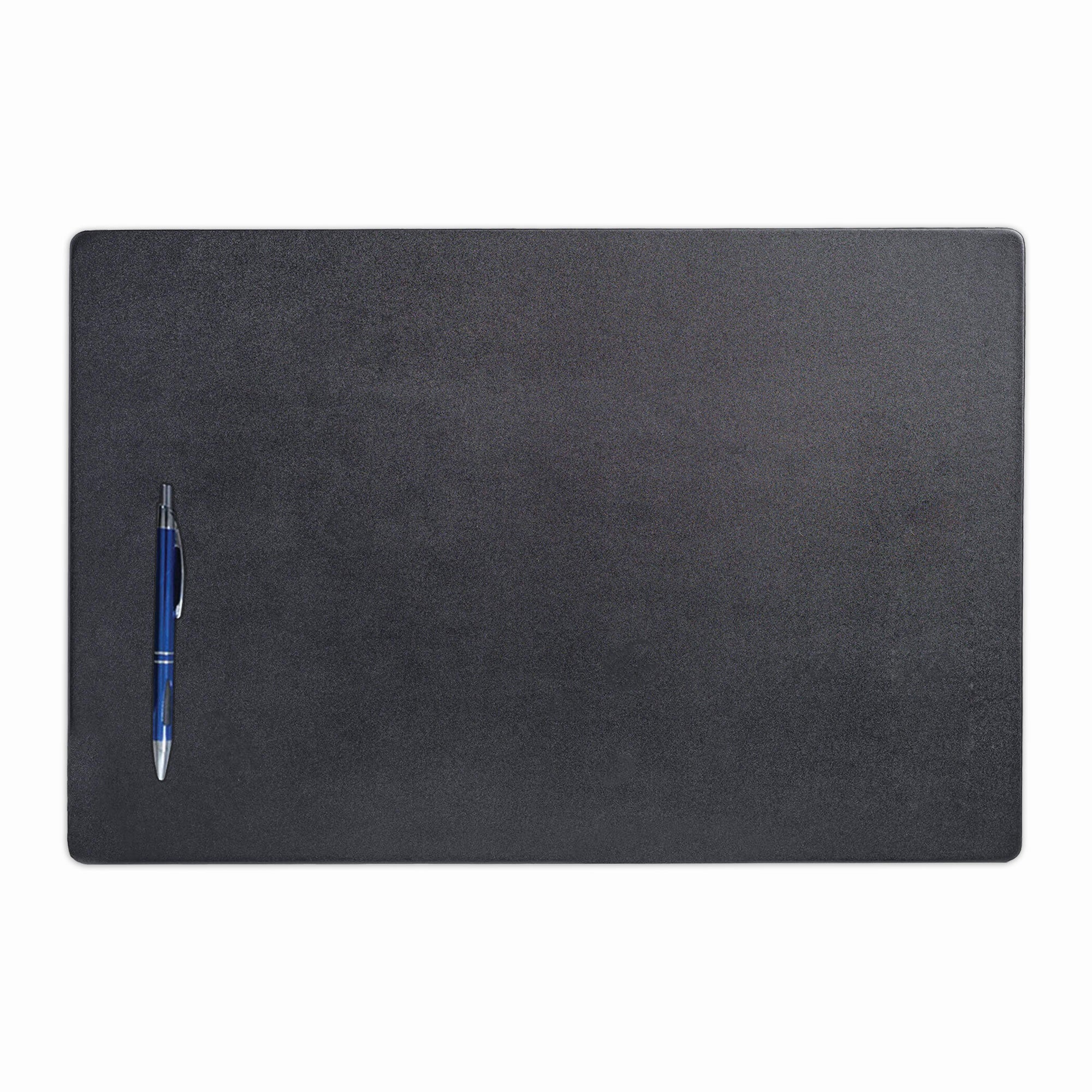 Black Leather Conference Table Pad, 18 x 12 Black Leather Conference Table Pad, 18 x 12