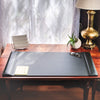 Black Leather Desk Pad, 38 x 24 Black Leather Desk Pad, 38 x 24