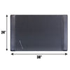 Black Leather Desk Pad, 38 x 24 Black Leather Desk Pad, 38 x 24