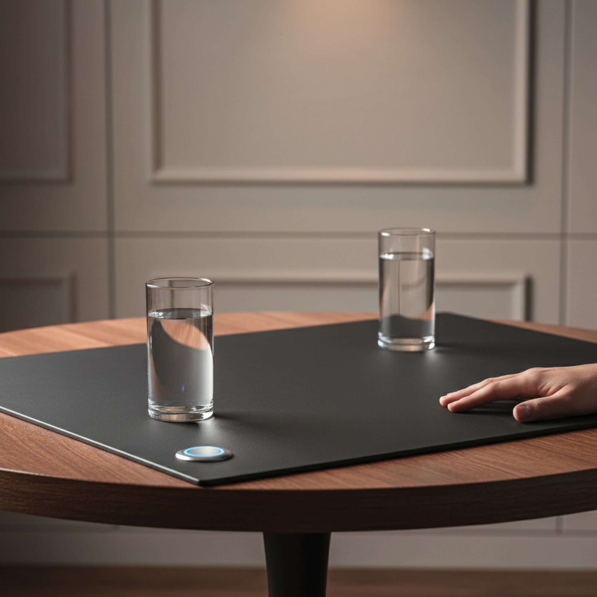 Black Leatherette Desk Pad w/out Rails, 38 x 24 Black Leatherette Desk Pad w/out Rails, 38 x 24