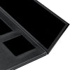 Classic Black Leather 34 x 20 Desk Mat with Folding Side Rails Classic Black Leather 34 x 20 Desk Mat with Folding Side Rails