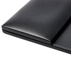 Classic Black Leather 34 x 20 Desk Mat with Folding Side Rails Classic Black Leather 34 x 20 Desk Mat with Folding Side Rails